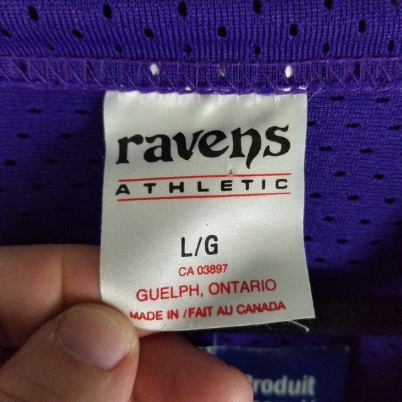 RAVENS ATHLETIC | vintage #33 Tony Baker 1991-92 WLAF Frankfurt Galaxy jersey - Picture 7 of 8